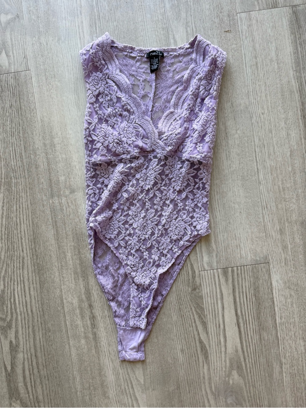 Rue21 Lavender Lace Bodysuit